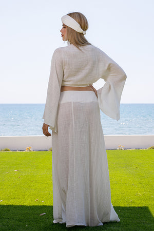 Sun Sea & Roses – Elisabetta Skirt White