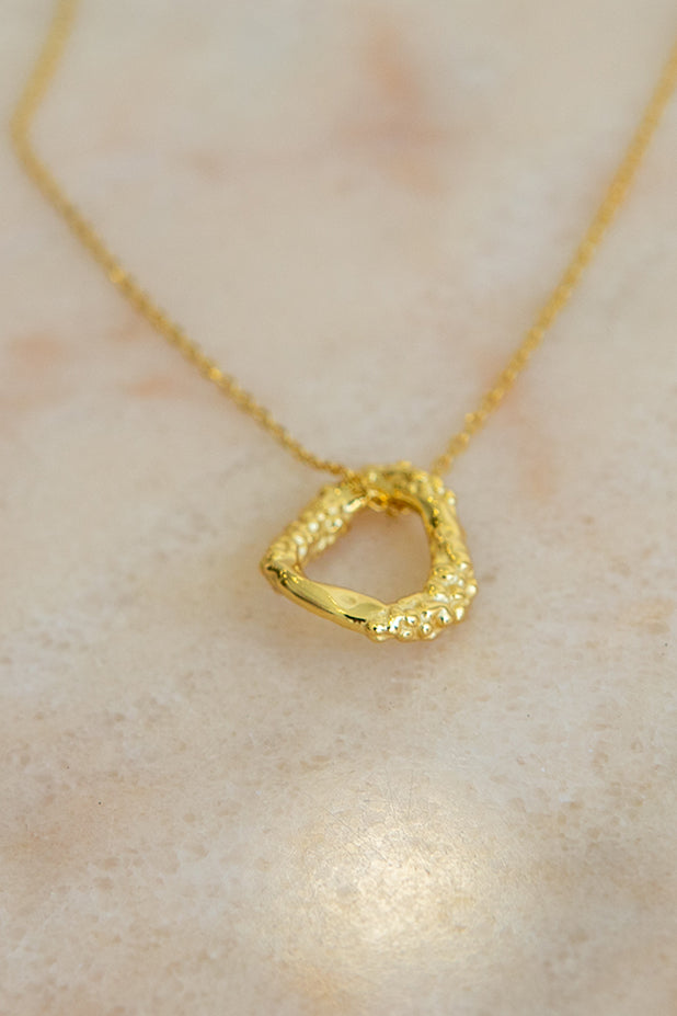 Queencii – Luna Necklace 925 Sterling Silver / 18k Yellow Gold Plated
