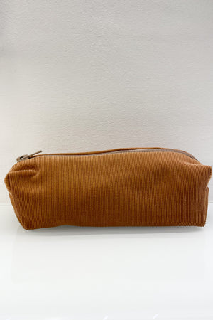 Sun Sea & Roses - Make Up Bag Small Camel