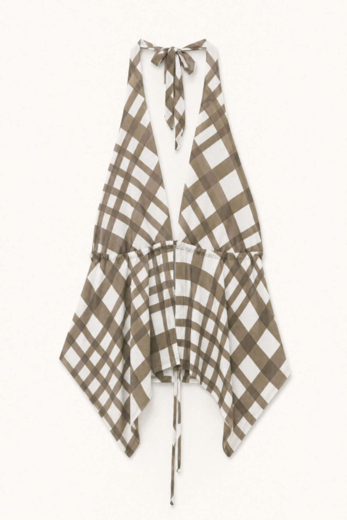 Lumina - Top Open Back Khaki