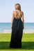 Back In Stock - Sun Sea & Roses – Clio Maxi Dress Black