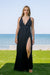 Back In Stock - Sun Sea & Roses – Clio Maxi Dress Black