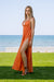 Sun Sea & Roses – Clio Maxi Dress Orange