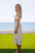Sun Sea & Roses – Aurelia Midi Wrap Skirt White