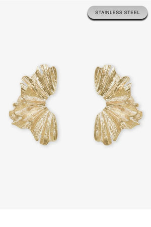 Sun Sea & Roses - Earrings Gold Plated