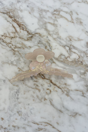 Sun Sea & Roses - Hair Clip Flower Pearl