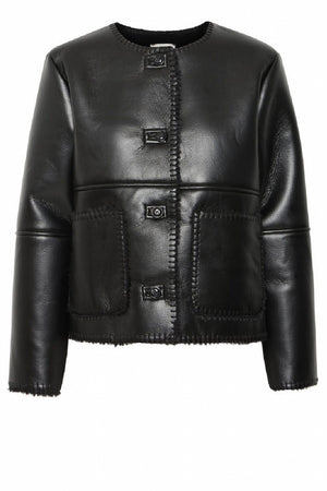 Ichi - Biker Jacket Black