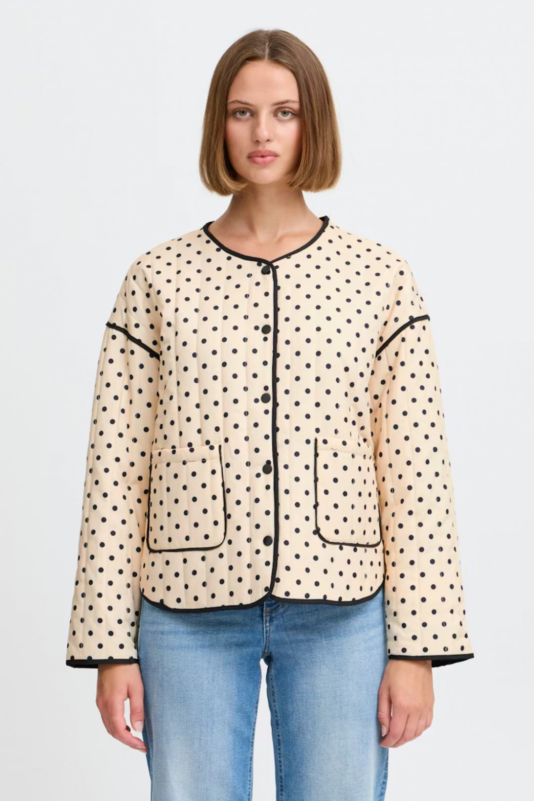 Ichi - Polka Dot Jacket