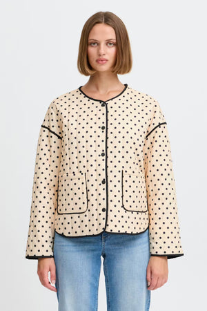 Ichi - Polka Dot Jacket