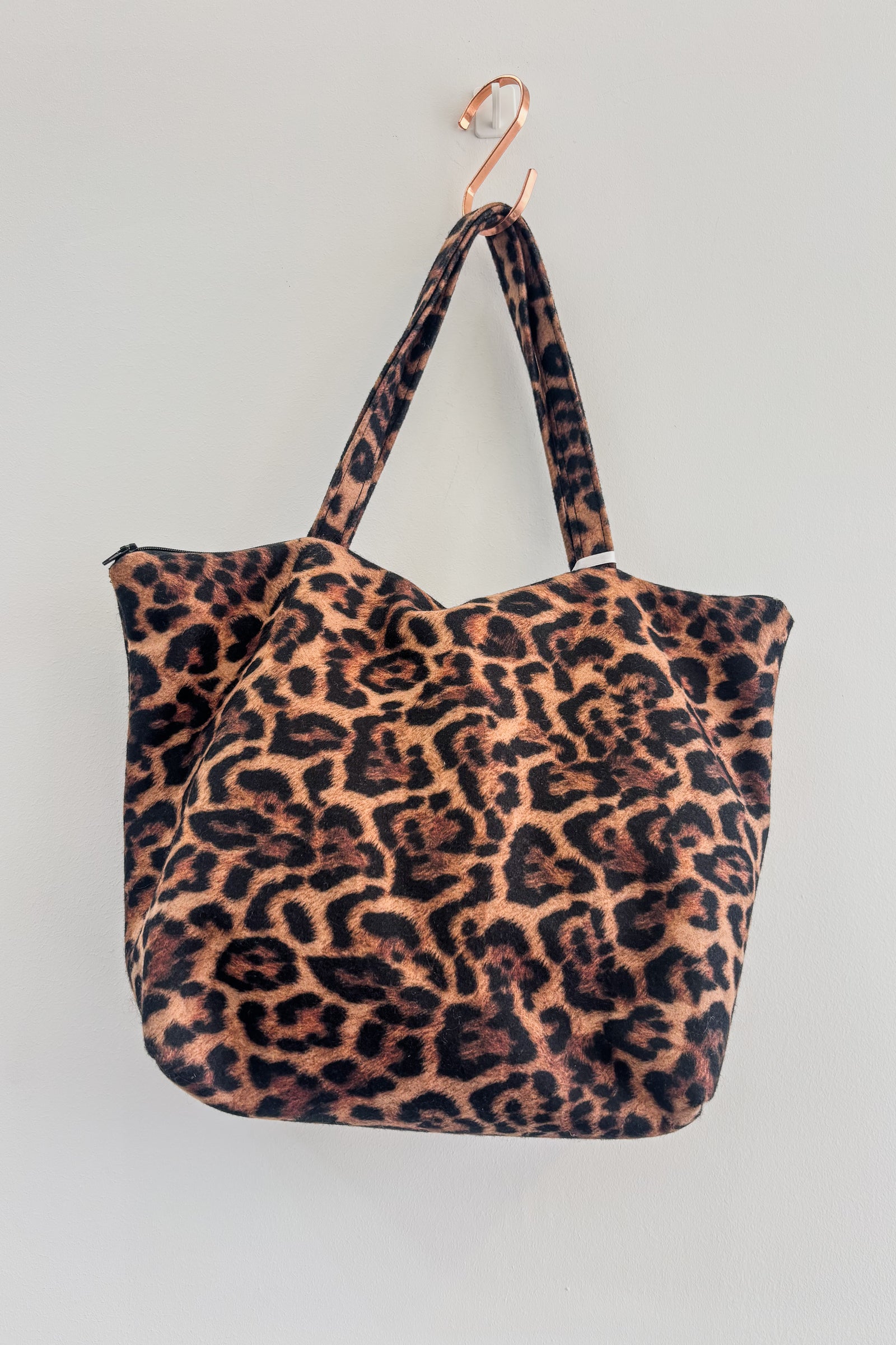 Sun Sea & Roses - Handmade Bag Leopard