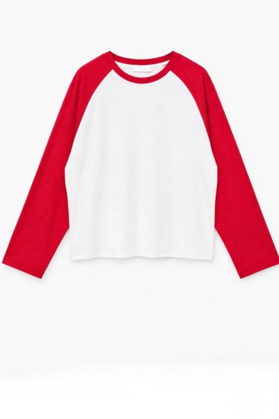 Lumina - T-shirt Long Sleeve White/Red