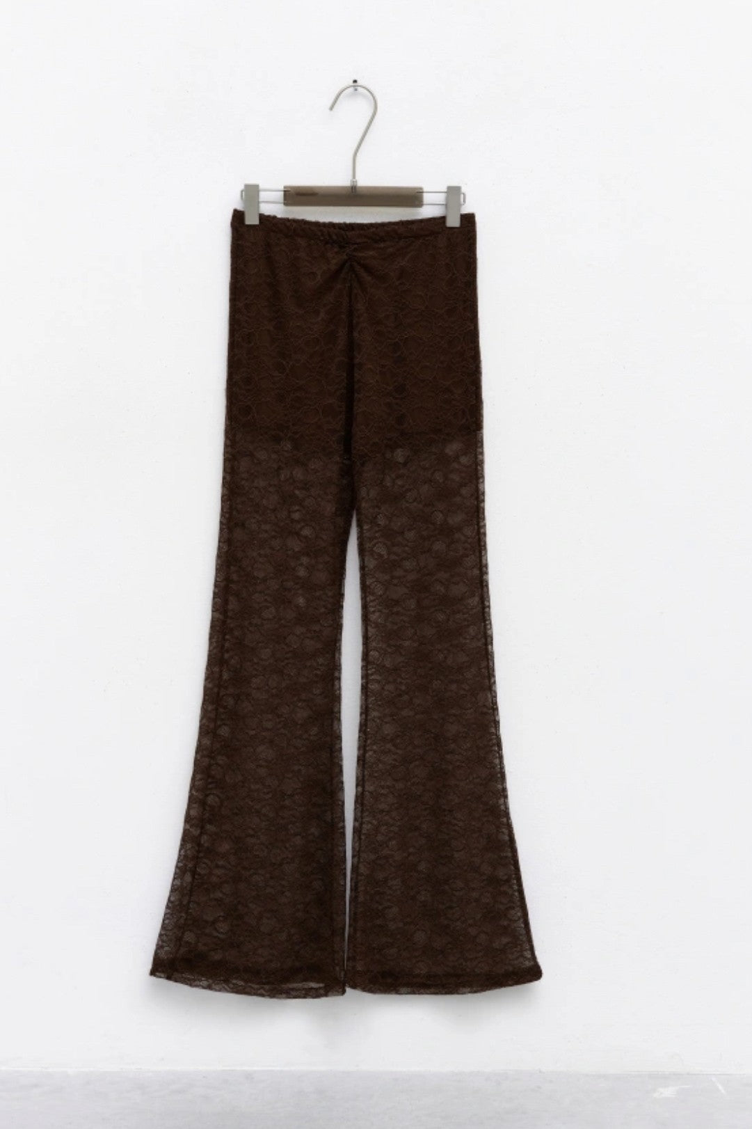Lumina - Trousers Lace Brown