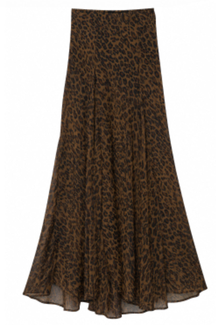 Lumina - Skirt Maxi Leopard