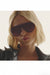 Quay Australia - Set List Espresso Frame / Dark Brown Camel Lens