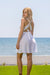 Sun Sea & Roses – Claudia Short Backless Dress White