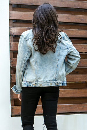 Cheap Monday - Legit Denim Jacket Tom Blue