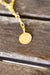 Cinco - Benedicte Necklace 925 Sterling Silver / 24k Yellow Gold Plated