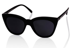 Le Specs Sunglasses - Halfmoon Magic Black