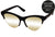 Le Specs Sunglasses - Kin Ink Black Rubber / Gold
