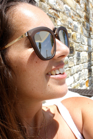 Le Specs Sunglasses - Caliente Matte Mocha