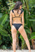 NA-KD - Frill Neckline Bikini Top Black
