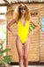 Phax Swimwear - Tropicana Sunset One Piece Yellow