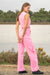 Sun Sea & Roses – Farretti Corduroy Cargo Pants Pink