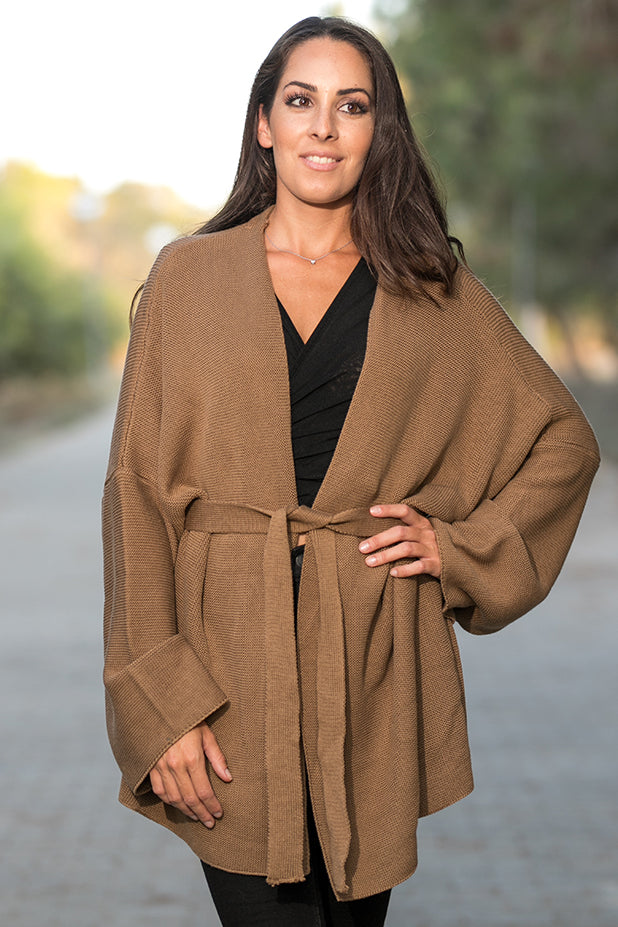 Kimono belted wrap clearance cardigan