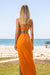 Sun Sea & Roses – Giovanna Skirt Orange
