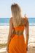 Sun Sea & Roses – Fabiana Crop Top Orange