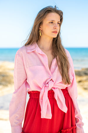 Sun Sea & Roses – Okeanos Shirt Pink