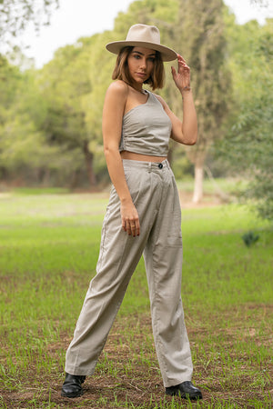 Sun Sea & Roses – Effie Trousers Grey