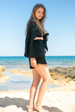 Sun Sea & Roses – Semele Shorts Black