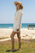 Sun Sea & Roses – Paloma Shirt Dress Off-White