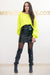 Queencii – Zeta PU Leather Skirt Black