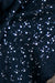 Queencii- Night Sky Sparkling Silver Stars Scarf Black / Beige