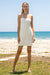 Sun Sea & Roses – Bettina Short Dress Off-White
