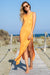 Sun Sea & Roses – Hera Knitted Maxi Dress Coral