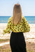 Sun Sea & Roses – Sunflower Crop Shirt Yellow Multicolor
