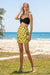 Sun Sea & Roses – Sunflower Mini Skirt Yellow Multicolor