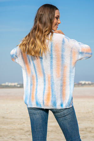 Queencii – Nicole Knitted Sweater Multicolor
