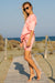 Queencii – Kayla Tie Dye Shorts Pink